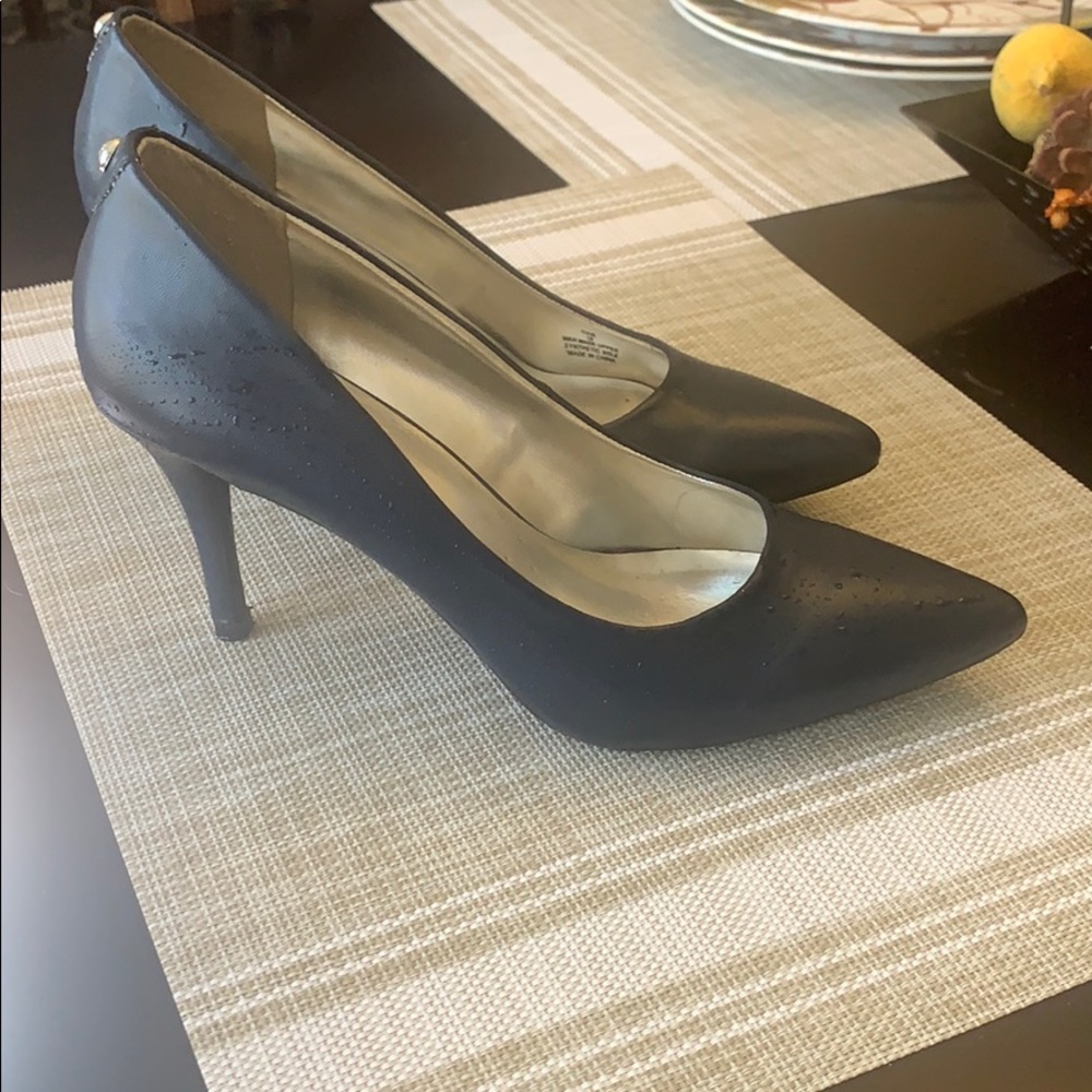 Navy blue shoes